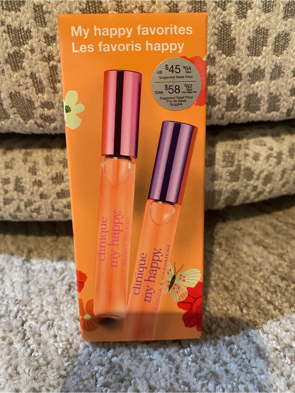 Clinique My Happy Duo Rollerballs with Pink & Purple Caps